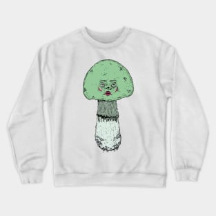 Sad mushroom Crewneck Sweatshirt